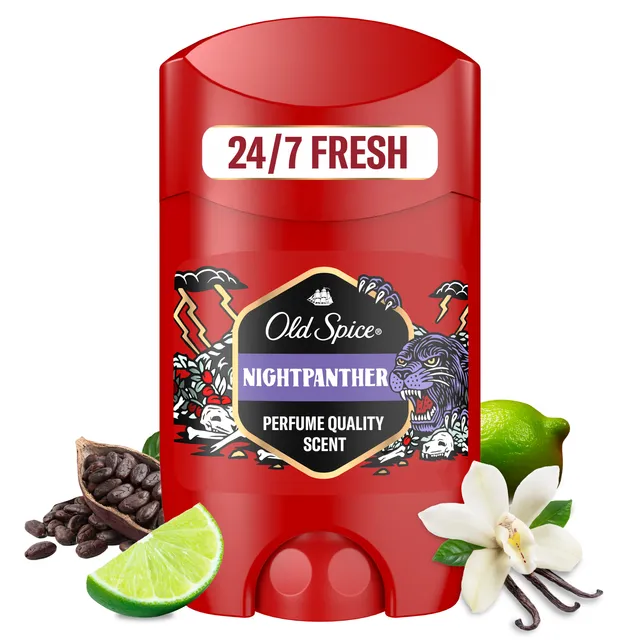 Pieštukinis dezodorantas OLD SPICE NIGHT PANTHER, 50 ml