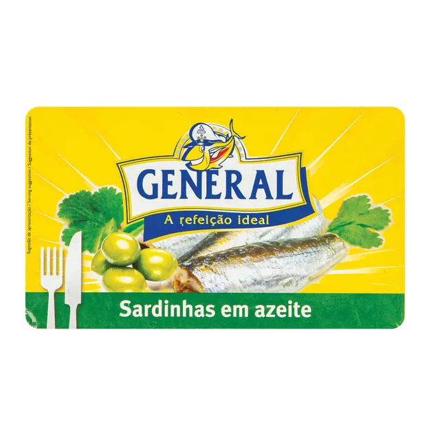 Sardines in olive oil GENERAL 120 g