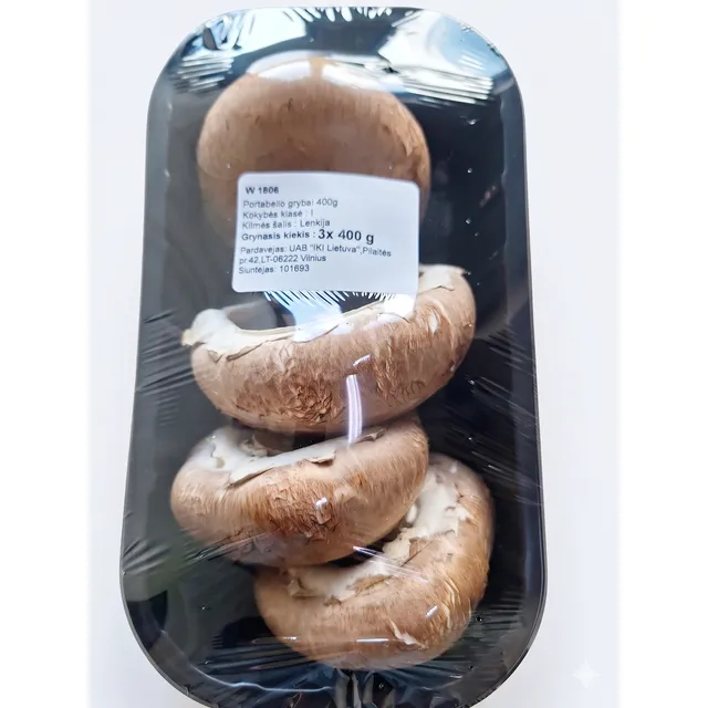 Grybai PORTOBELLO, 400 g