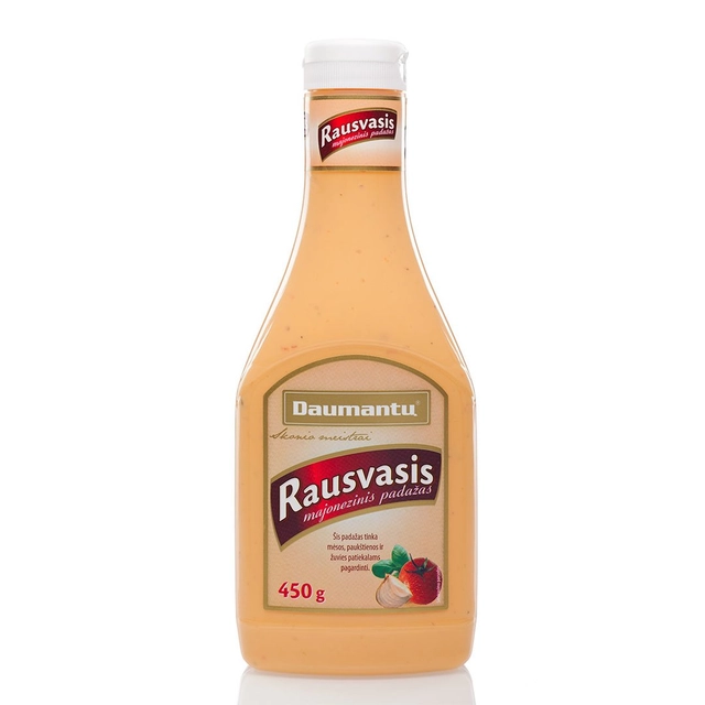 Rausvasis majonezinis padažas DAUMANTŲ 25% rieb., 450 g