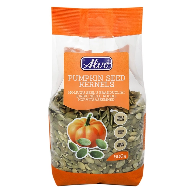 Moliūgų sėklų branduoliai ALVO, 500 g