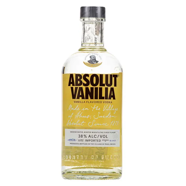 Degrtinė ABSOLUT VANILIA 38%, 700 ml