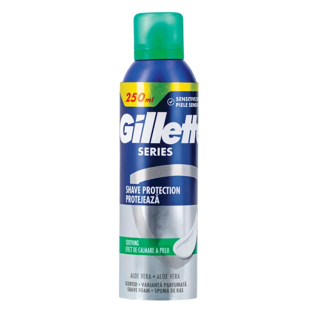 Пена для бритья GILLETTE SERIES SOOTHING, 250 мл