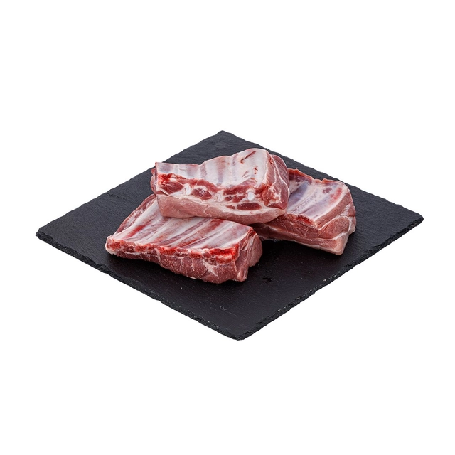 Pork ribs with meat