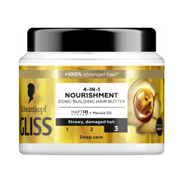 Plaukų kaukė GLISS 4IN1 NOURISH, 400 ml