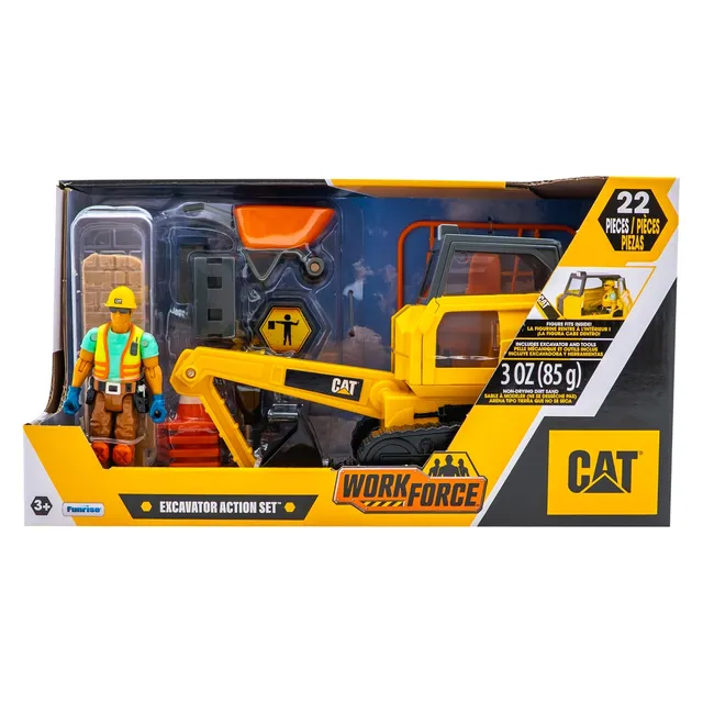 CAT statybų transporto priemonė su priedais Workforce, asort., 83454
