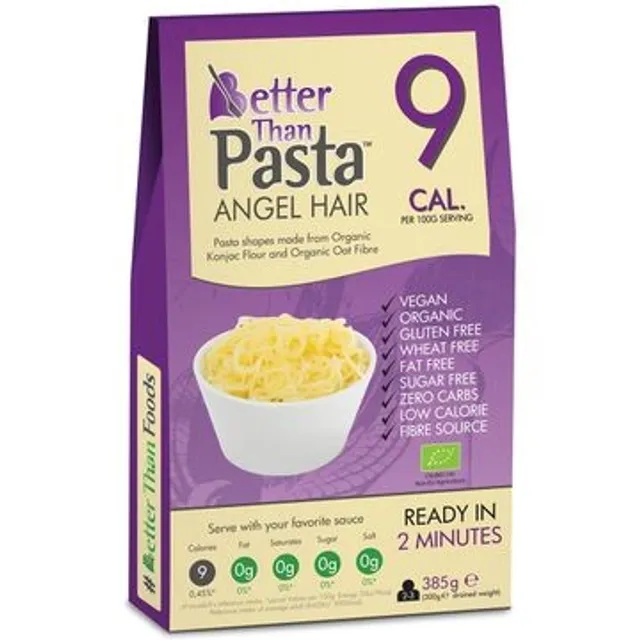 Ekologiški makaronai KONJAC ANGEL HAIR, 385 g