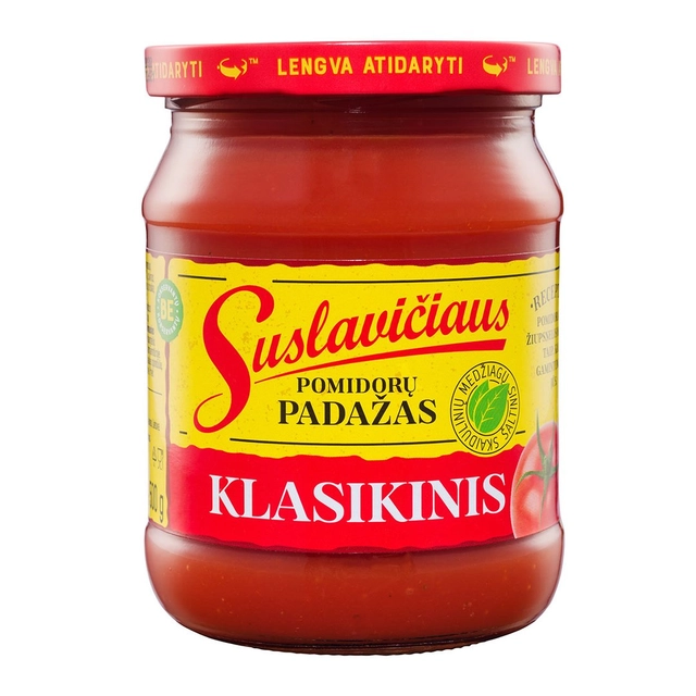 Классический томатный соус SUSLAVIČIAUS, 500 г