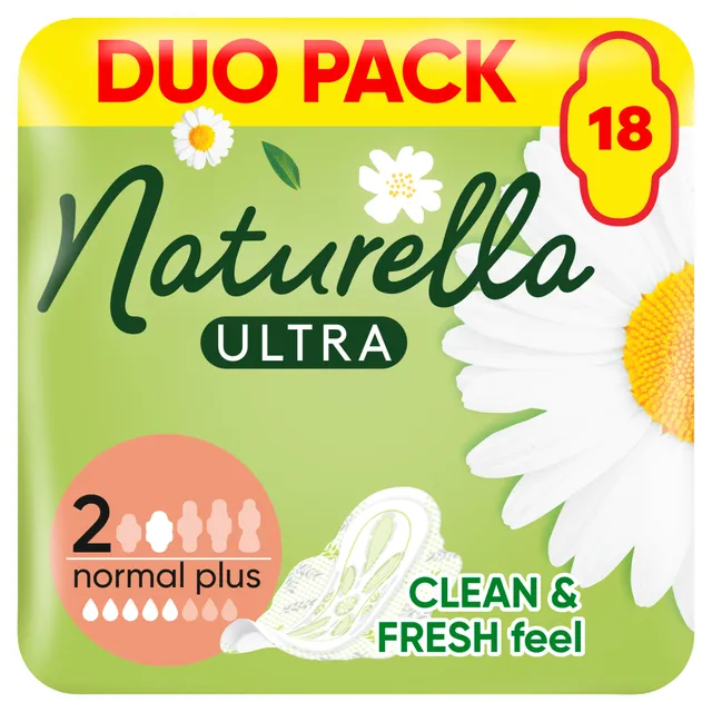 Higieniniai paketai NATURELLA ULTRA REGULAR DEO, 18 vnt.