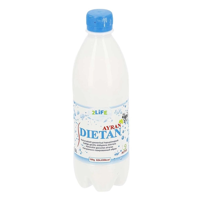 Eastern Fermented Milk Drink AIRANAS 2 LIFE, 1% fat, 500 ml