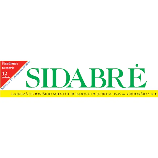 Laikraštis SIDABRĖ /2/