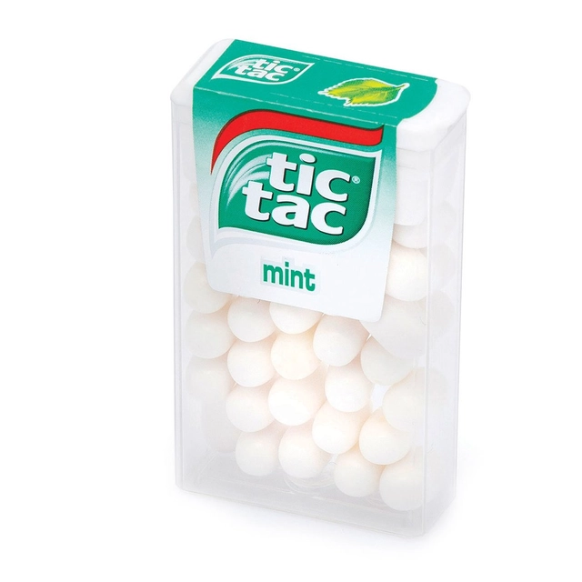Mėtų skonio saldainiai TIC TAC, 18 g