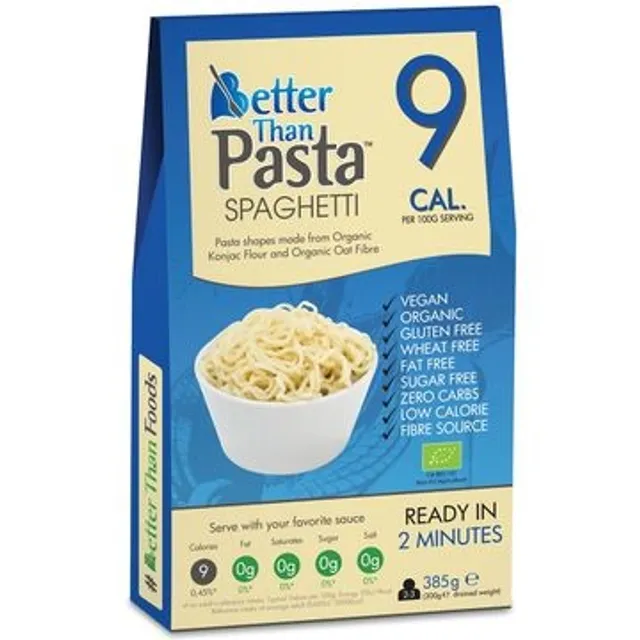 Ekologiški makaronai KONJAC SPAGHETTI, 385 g