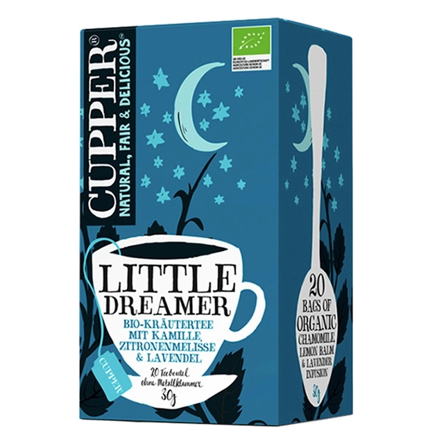 Органический чай FAIRTRADE CUPPER СЛАДКИЕ СНЫ, 20 шт.