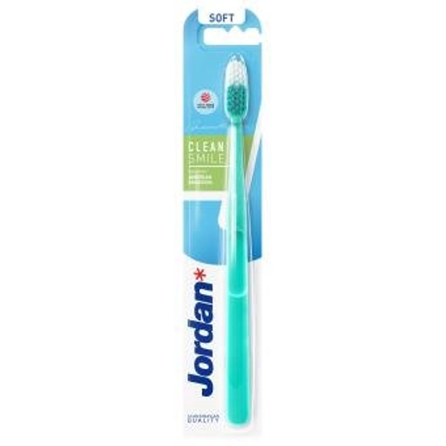 Dantų šepetėlis JORDAN CLEAN SMILE (minkštas), 1 vnt.