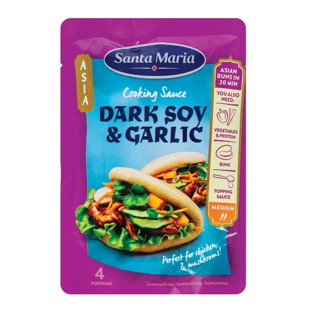 Соус для выпечки с соей и чесноком SANTA MARIA, 100 г
