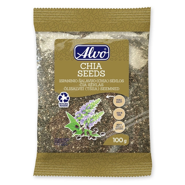 Chia Ispaniško šalavijo sėklos ALVO, 100 g