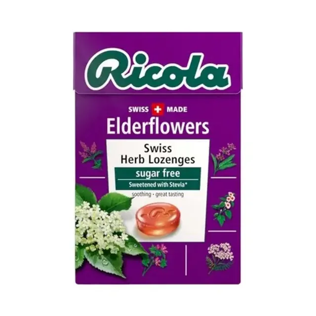 Пастилки RICOLA ELDERFLOWER, 50 г