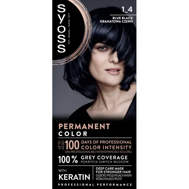 Plaukų dažai SYOSS COLOR 1-4