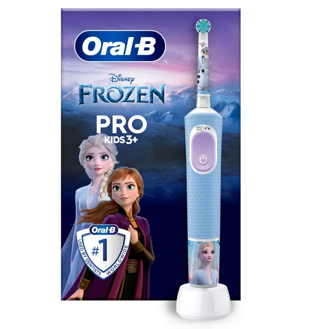 Elektrinis dantų šepetėlis ORAL-B VITALITY PRO KIDS (3+ metų) FROZEN, 1 vnt.