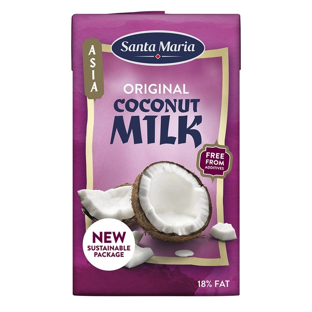 Coconut flavored drink 18% SANTA MARIA, 250 ml