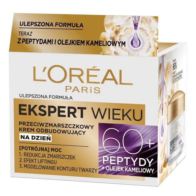 Dieninis kremas L'OREAL PARIS EXPERT 60+, 50 ml