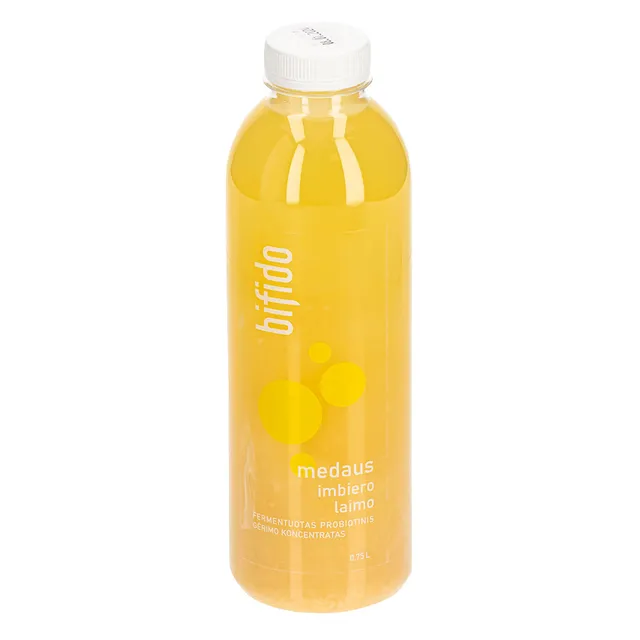 Fermentuotas gėrimo koncentratas, medaus ir imbiero BIFIDO, 750 ml