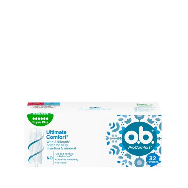 Tamponai O.B. PROCOMFORT SUPER PLUS, 32 vnt.