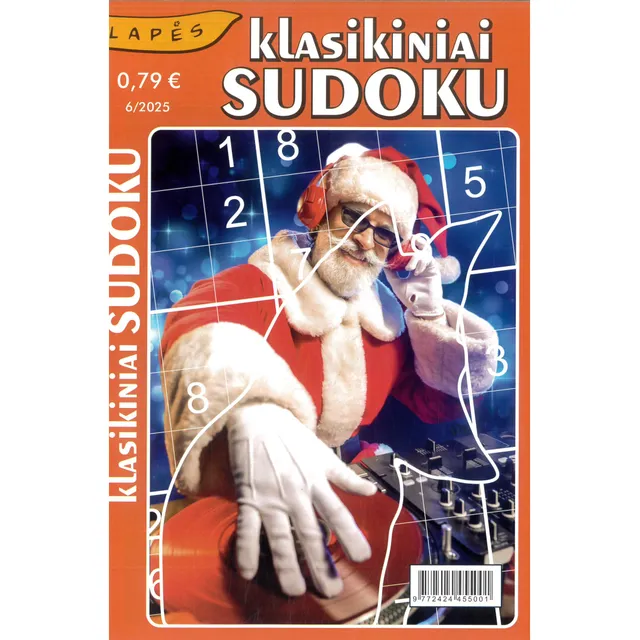 Žurnalas LAPĖS KLASIKINIAI SUDOKU