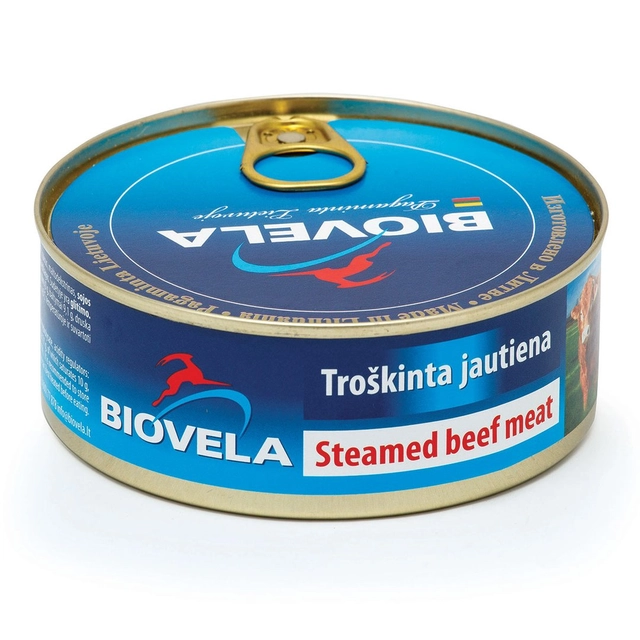 Тушеная говядина BIOVELA, 240 г