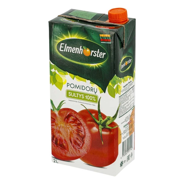 Pomidorų sultys ELMENHORSTER 100%, 2 l