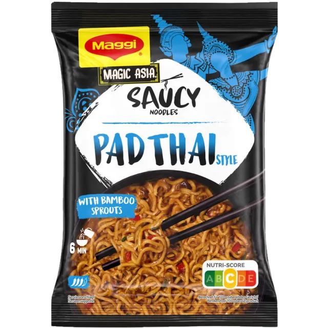 Instant noodles with Pad Thai sauce MAGGI, 128 g