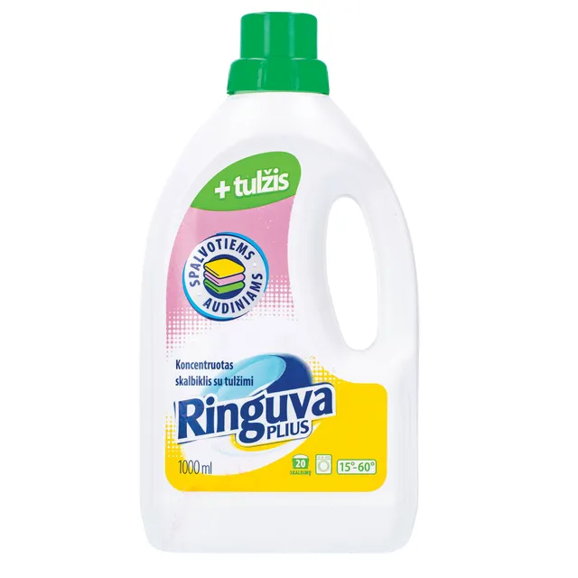 Skalbiklis spalvotiems audiniams RINGUVA PLIUS, 20 skalbimų, 1l