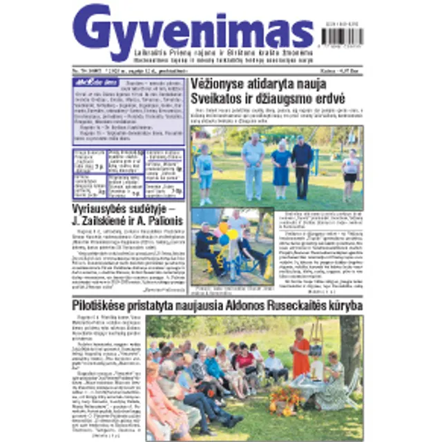 Laikraštis GYVENIMAS