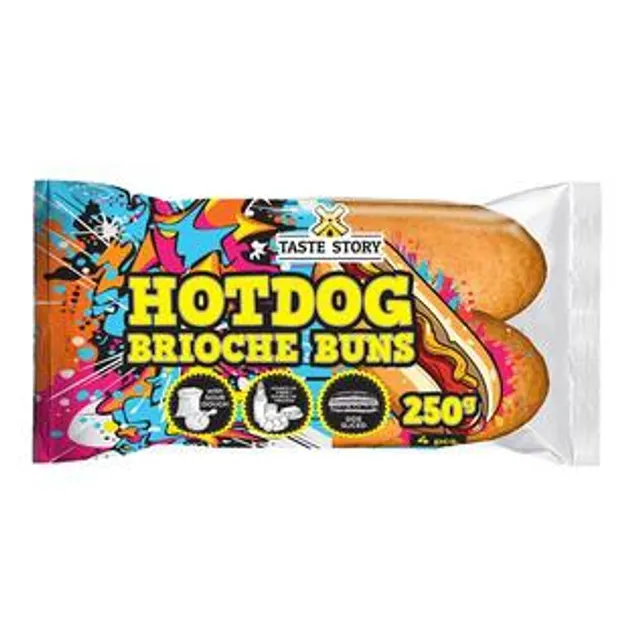 Dešrainių bandelės BRIOCHE TASTE STORY, 250 g