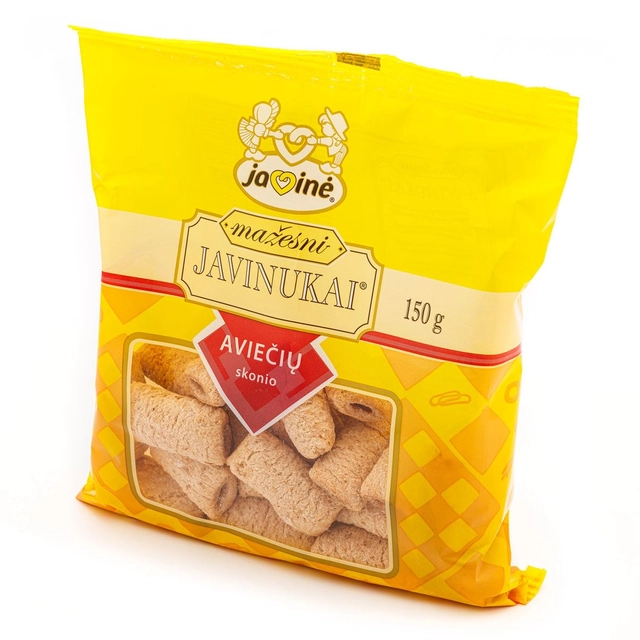 Mažesni aviečių skonio javinukai JAVINĖ, 150 g