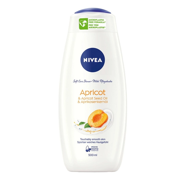 Гель для душа NIVEA CARE & APRICOT, 500 мл