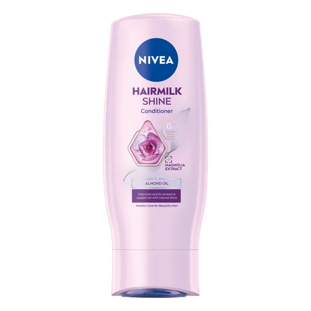 Кондиционер NIVEA HAIRMILK NATURAL SHINE, 200 мл