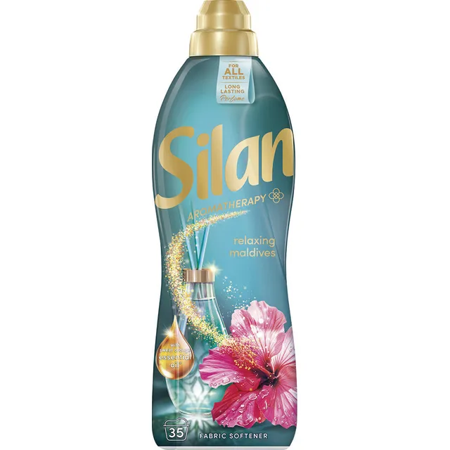 Skalbinių minkštiklis SILAN RELAXING MALDIVES, 770 ml