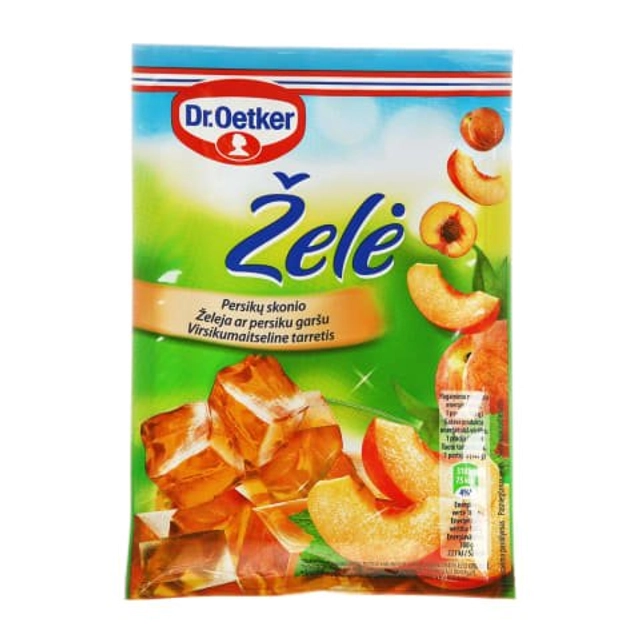 Želė persikų skonio DR. OETKER, 72 g
