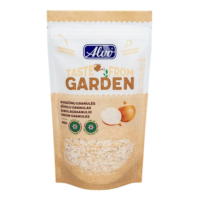 Svogūnų granulės ALVO TASTE FROM GARDEN, 40 g