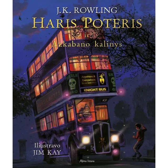 Knyga HARIS POTERIS IR AZKABANO KALINYS 3. ILIUSTRUOTAS LEIDIMAS