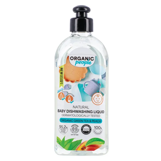 Ekologiškas ploviklis kūdikių daiktams plauti ORGANIC PEOPLE, 350 ml