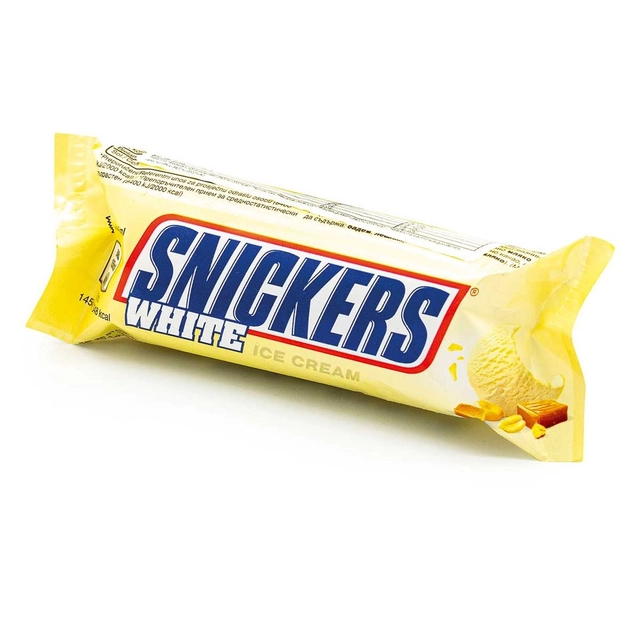 Ice cream SNICKERS with white chocolate, 44 ml