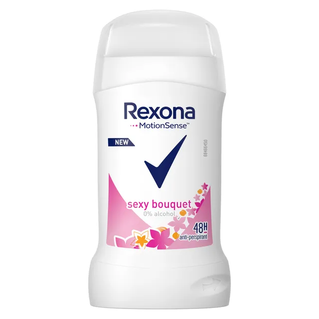Pieštukinis dezodorantas moterims REXONA SEXY BOUQUET, 40 ml