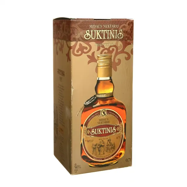 Lietuviško midaus nektaras SUKTINIS 50% 0,7L