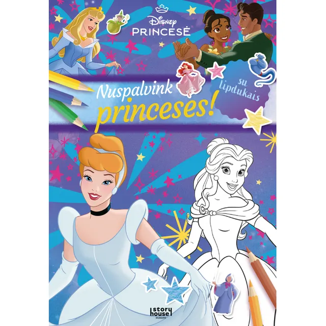 Knyga PRINCESĖ. NUSPALVINK PRINCESES