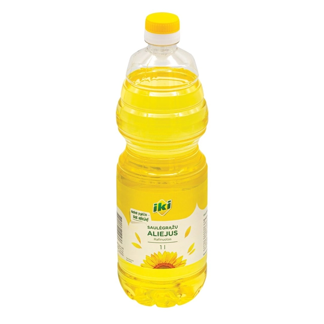 Saulėgrąžų aliejus IKI, 1 l