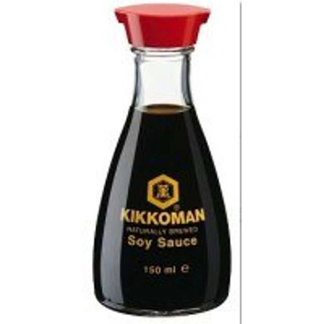Sojų padažas su dalytuvu KIKKOMAN, 150 ml