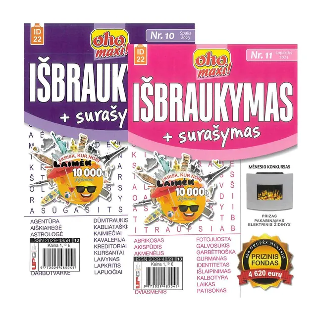 Žurnalas OHO GREITI. IŠBRAUKYMAS + SURAŠYMAS, 1 vnt.
